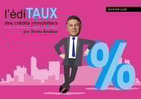 taux immobilier crédit janvier 2026