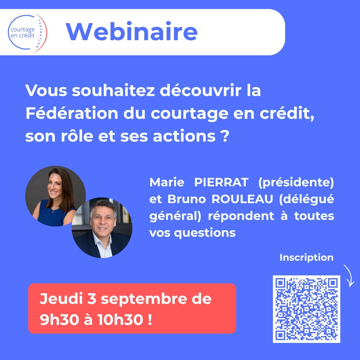 webinaire de rentrée pour la fédération !