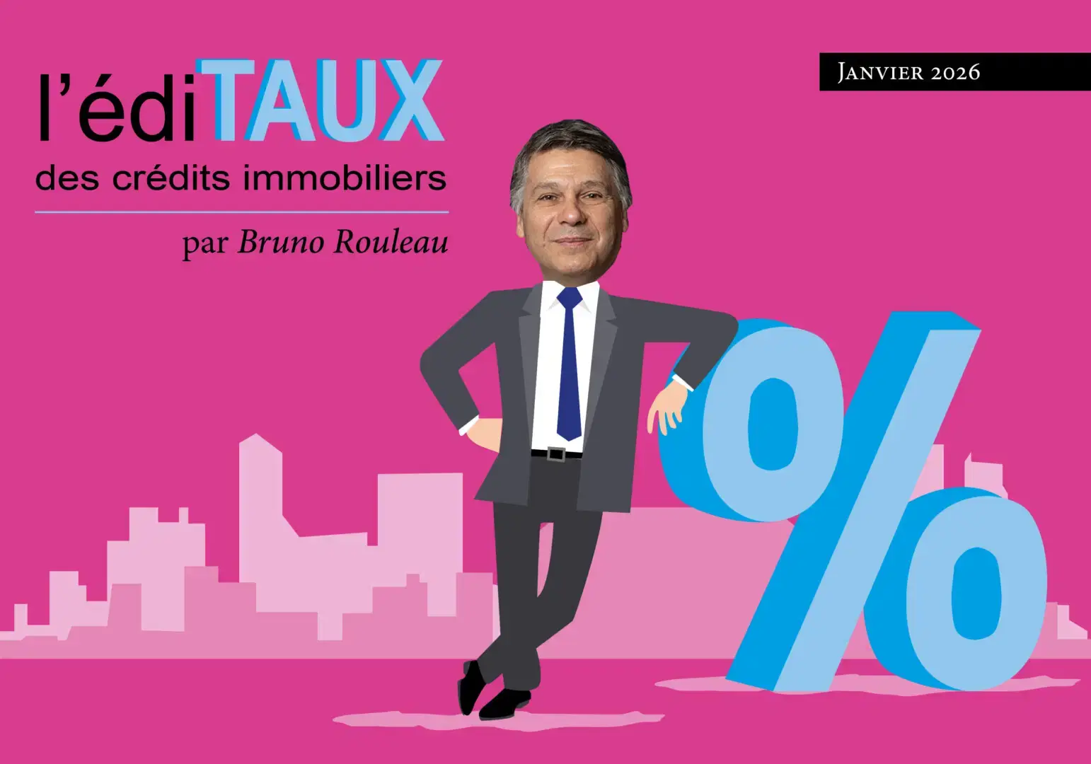 taux immobilier crédit janvier 2026
